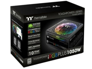 Thermaltake Toughpower iRGB 1050W 80 PLUS Platinum ATX 12V 2.4 & EPS 12V 2.92 Power Supply (Black)