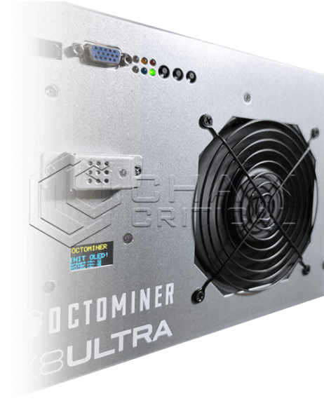 Octominer X8 Ultra Plus GPU Mining Case