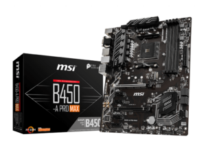 MSI B450-A Pro Max AMD AM4 Motherboard