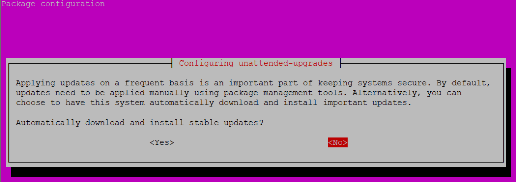 Enabling automatic upgrades in Ubuntu for you crypto nodes
